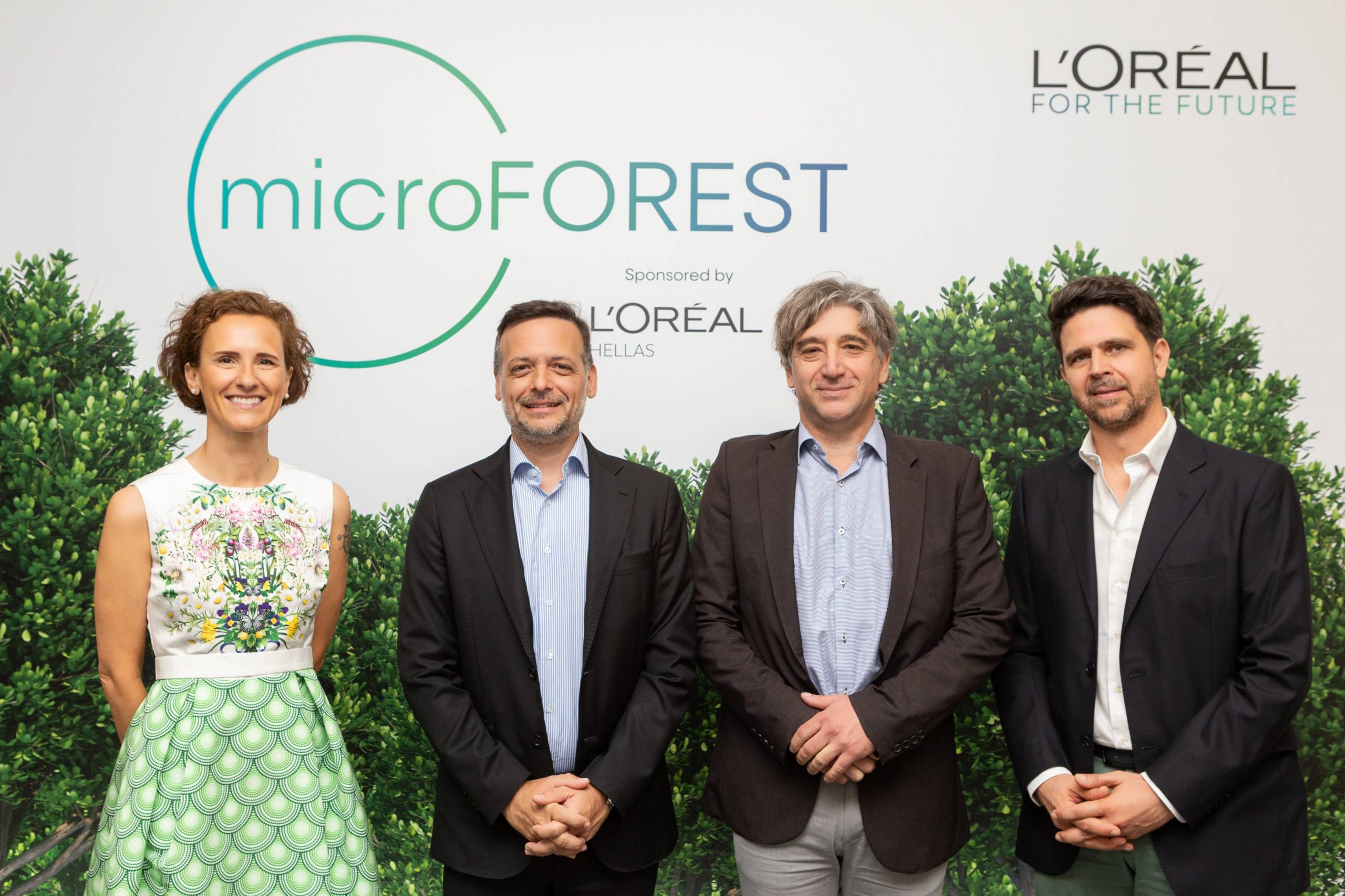 Ένα microForest φυτεύεται στην καρδιά της Αθήνας από τη L’Oréal Hellas 3