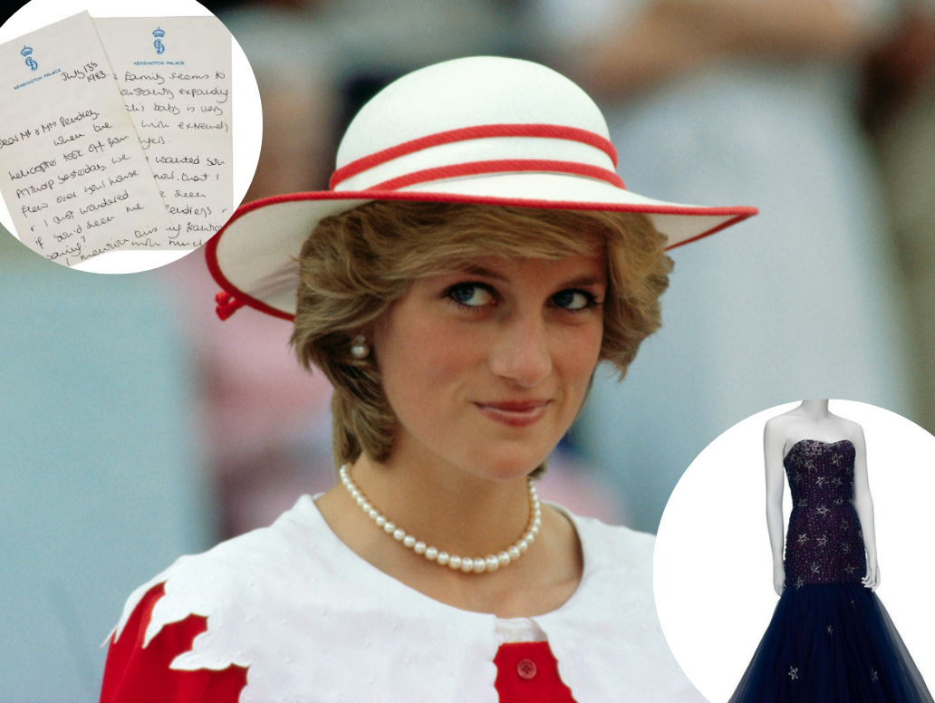 Πριγκίπισσα Diana: Σε δημοπρασία φορέματά της και επιστολές με αναφορές στον βασιλιά Κάρολο και την Καμίλα
