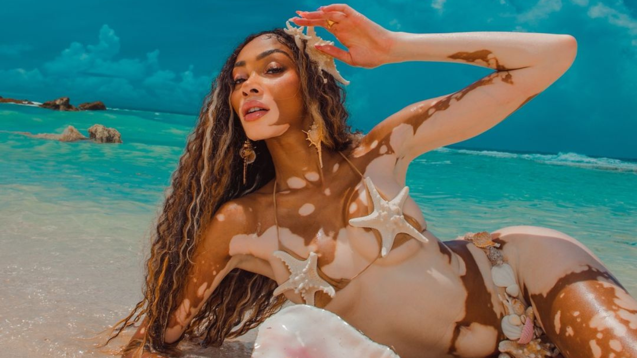 Η Winnie Harlow φόρεσε το πιο ονειρεμένο κομμάτι από Celia Kritharioti και το ανέδειξε με εντυπωσιακό τρόπο 1